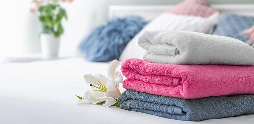 Colorful towels